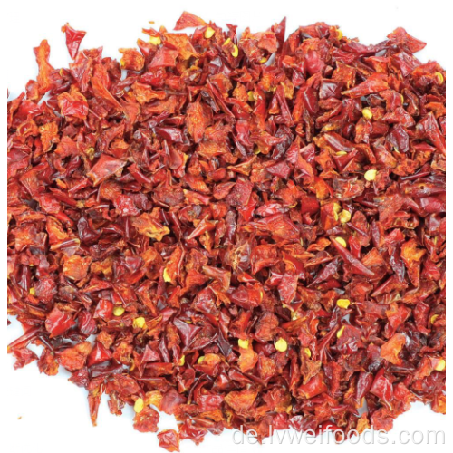 Dehydrated Jalapeno Red Pepper Granulat 6*6 mm